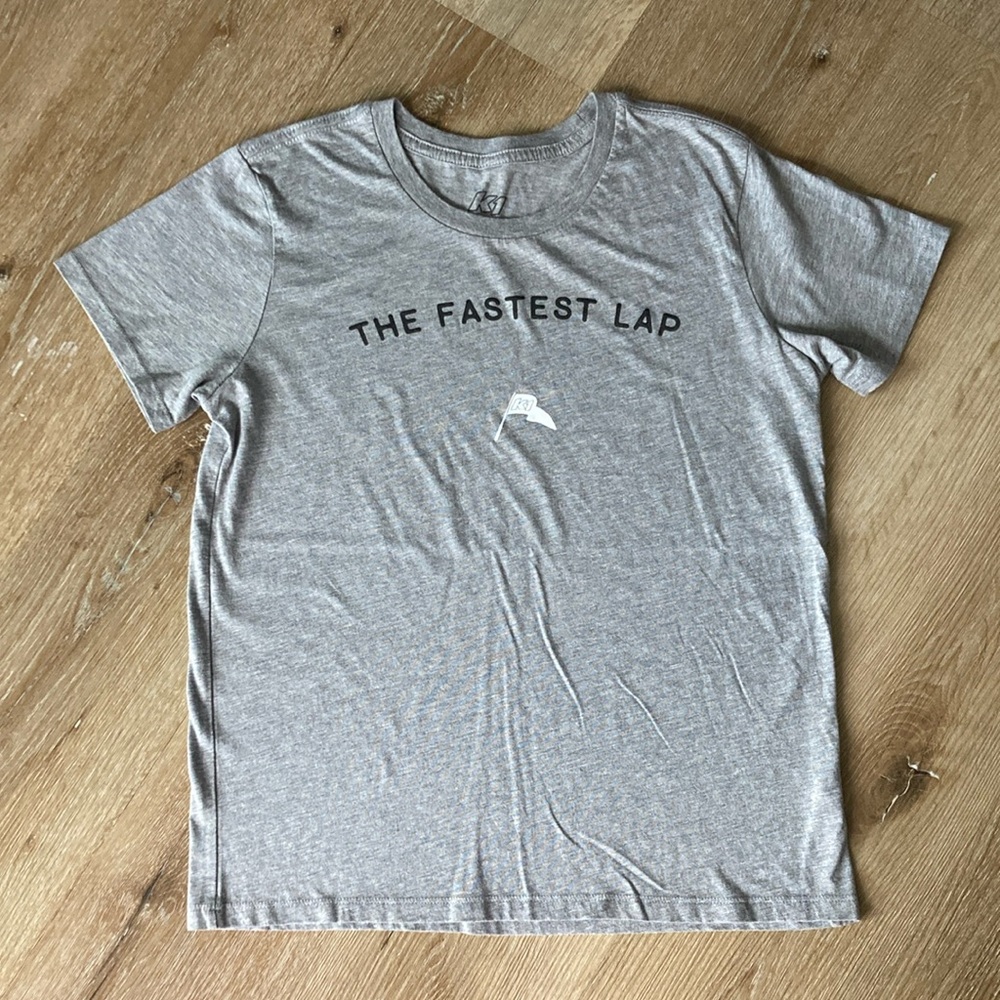 K1 Racing The Fastest Lap Grey T Shirt Size L
Good Condition